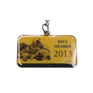 2013 Humane Society Of The United States Member Rectangular Keychain